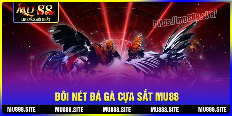 Đôi nét về Đá gà cựa sắt tại MU88